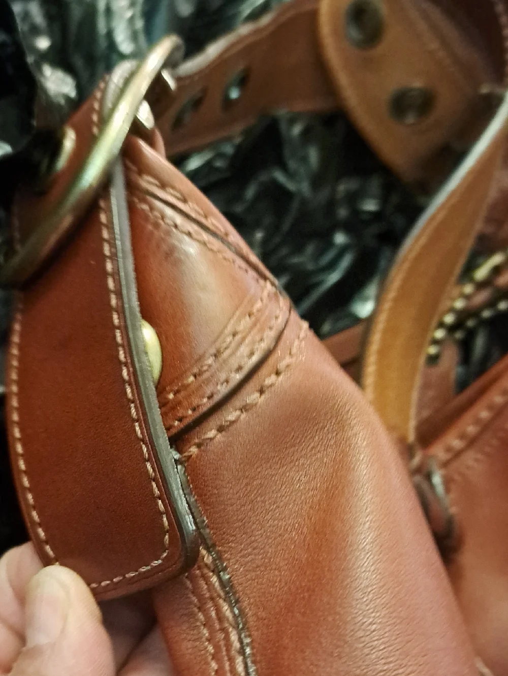 Coach Bleecker Tattersall Duffle Bucket Bag 2007 Clean N Stunning - Picture 16 of 16